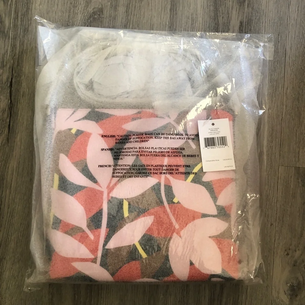 Kate Spade Jackson Tropical Toss Top Zip Crossbody - Picture 9 of 9